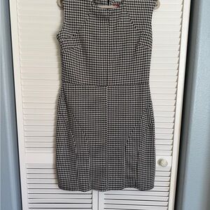 Merona Black and White Houndstooth  Dress